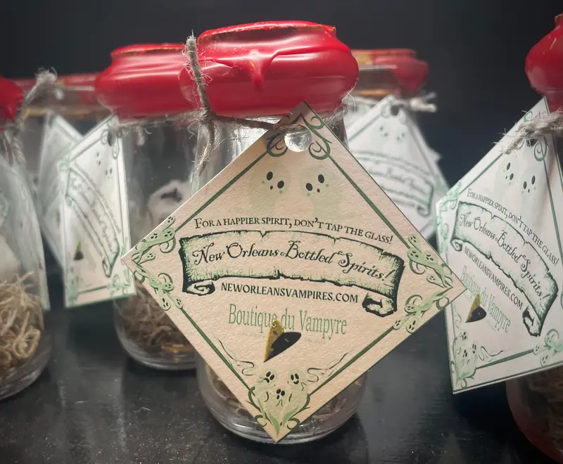 New Orleans–Inspired Spirit Bottles