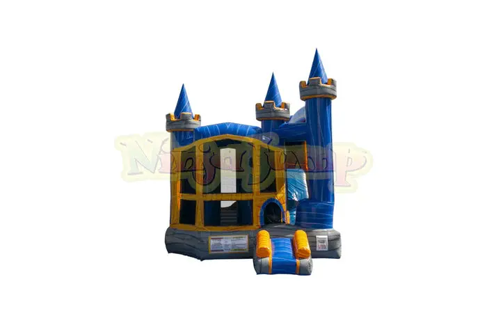 Ninja Jump Orange Crush Backyard Combo Inflatable Module – Model BB2318