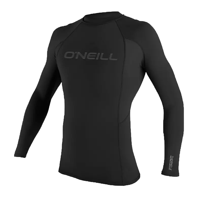 O’Neill Thermo-X Kids’ Long-Sleeve Thermal Top – Black Base Layer for Water Sports (Style 5009)