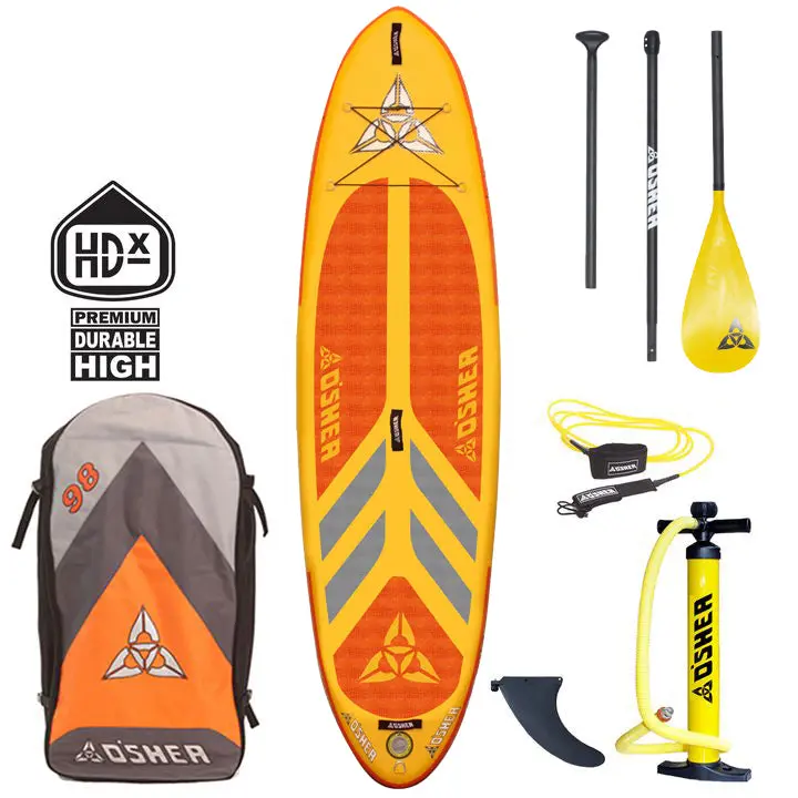 O’Shea 9’8″ HDx Inflatable SUP Board – Orange (2023 Model)