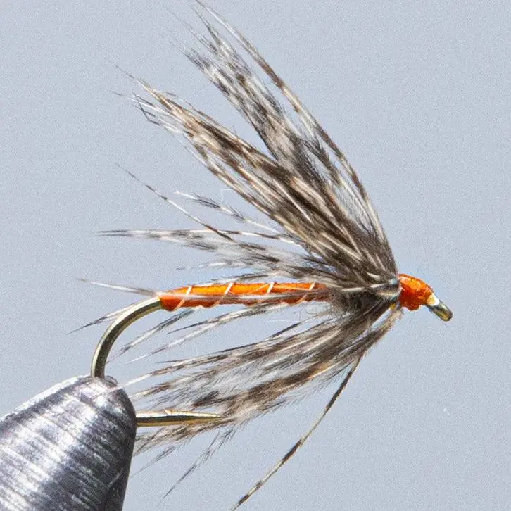 Partridge & Orange Hackle for Visibility and Contrast