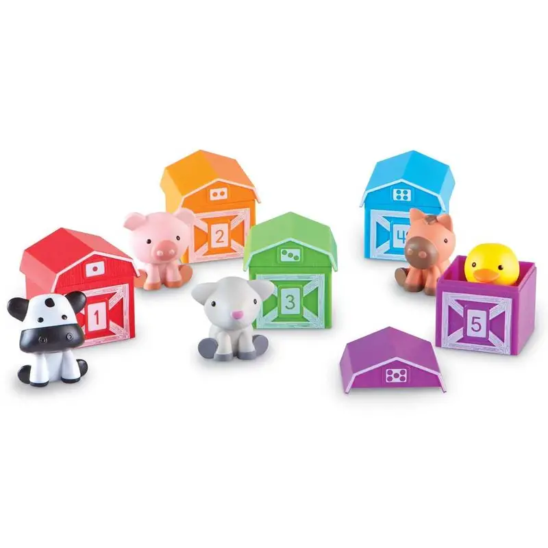 Peekaboo Farm Animal Learning Set