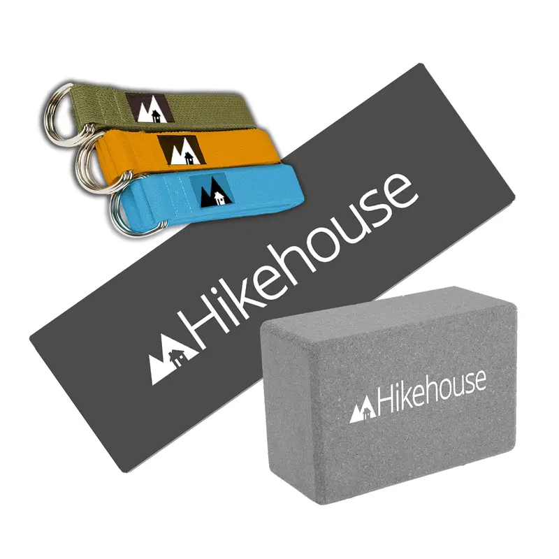 Personalized Yoga Kit with Mat, Blocks, and Strap