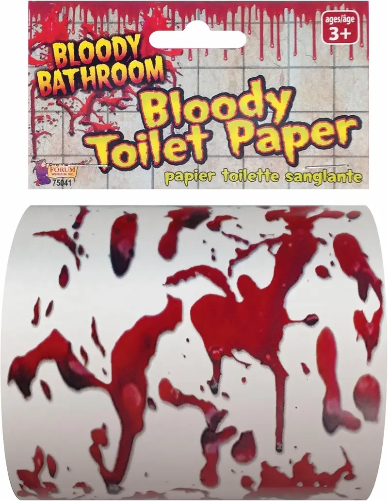 Prank Kit: Bloody Toilet Paper Trick