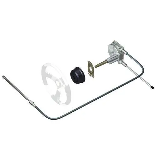 Precision Pontoon Boat Steering System