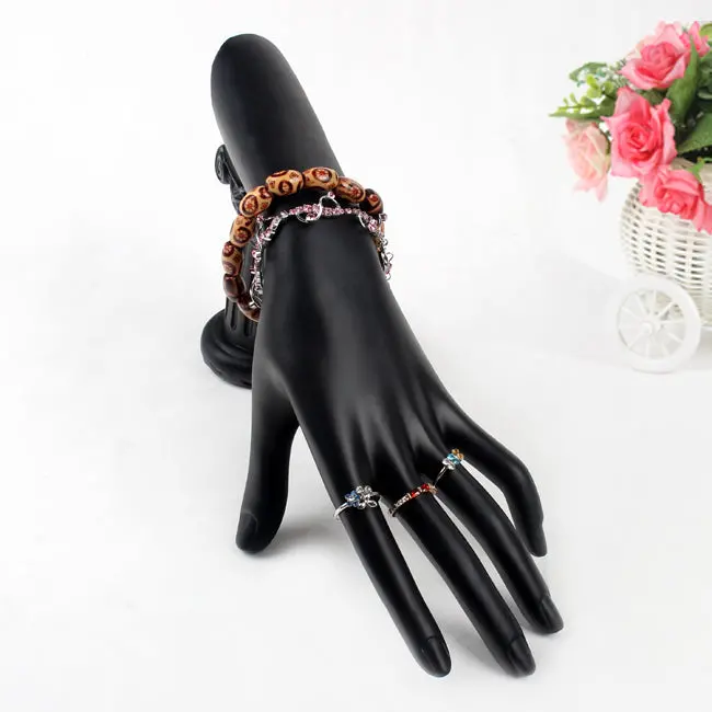 Premium Black Resin Female Mannequin Hand