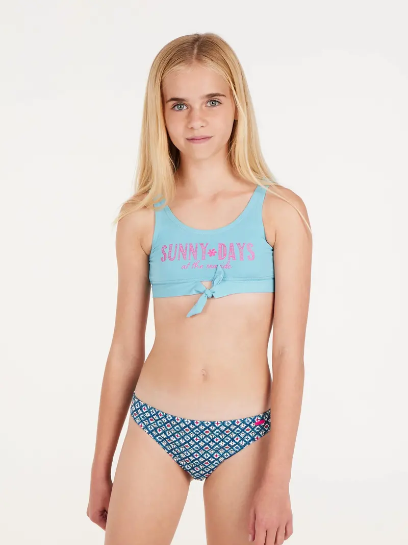 Protest PRTNAOMO JR Kids’ Vision Blue Bralette Bikini Set