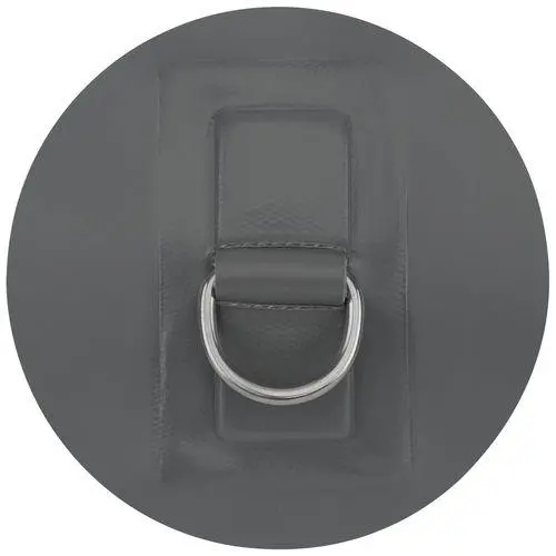 PVC D-Ring Patch with Reinforced Adhesive Backing
