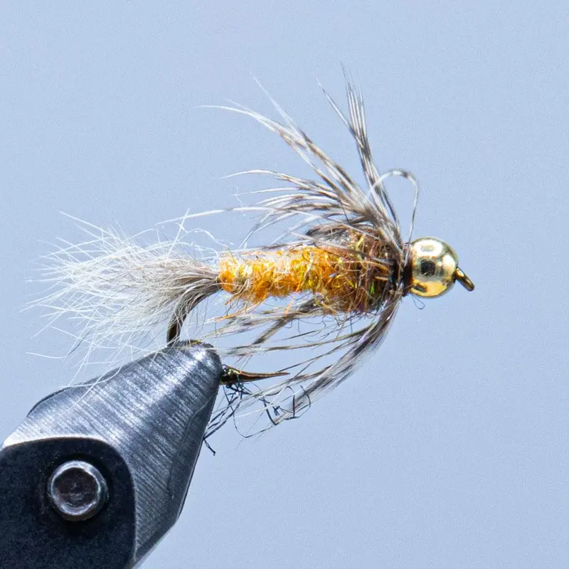 Red Fox Squirrel Beadhead Streamer