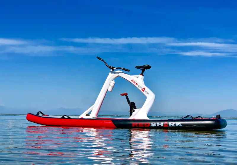 RED SHARK BIKES Aquatic Bike – Pedal-Powered Water Vehicle
