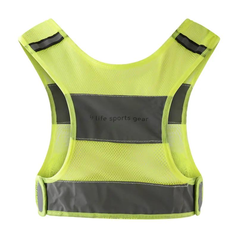 Reflective Running Vest for Enhanced Visibility