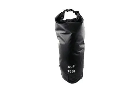 RUK 100L Waterproof Dry Bag – No Straps, Black