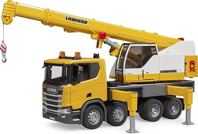 SCANIA Super 560R with Liebherr Crane & Light/Sound Module