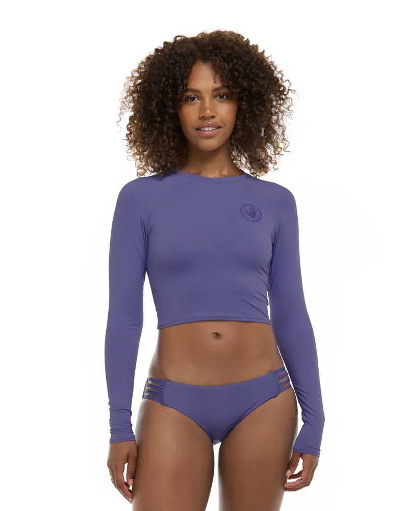 Smoothies Let It Be Crop Rashguard – Iris