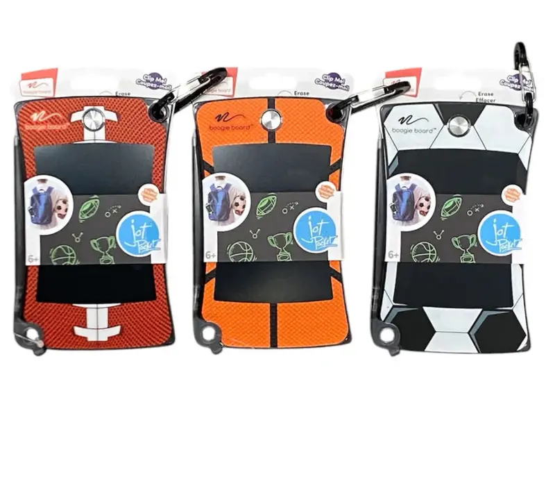 Soccer Jot Pocket – Compact Notepad Sleeve with Sport Design