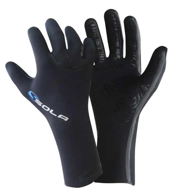 Sola 3mm Super-Stretch Fluid-Seam Watersports Gloves – Model A1483