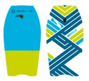 Sola Revolver Bodyboard – Blue & Lime (2022 Model)