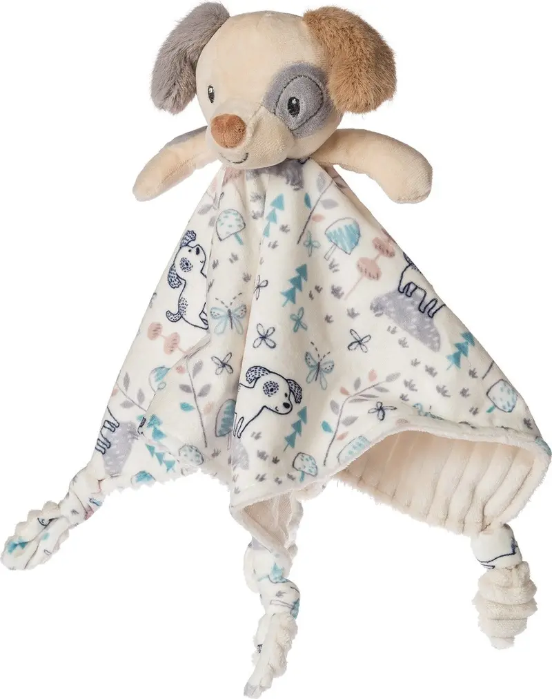 Sparky Puppy Knit Blanket for Infants