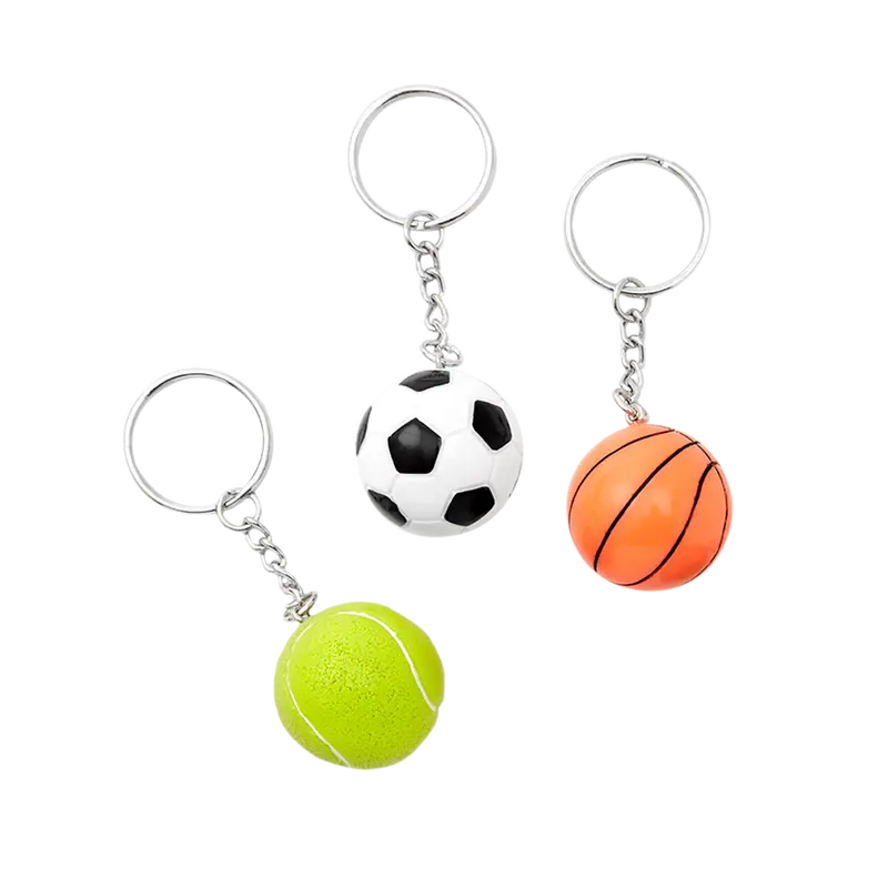 Sports Ball Keychain – Custom Shape & Logo