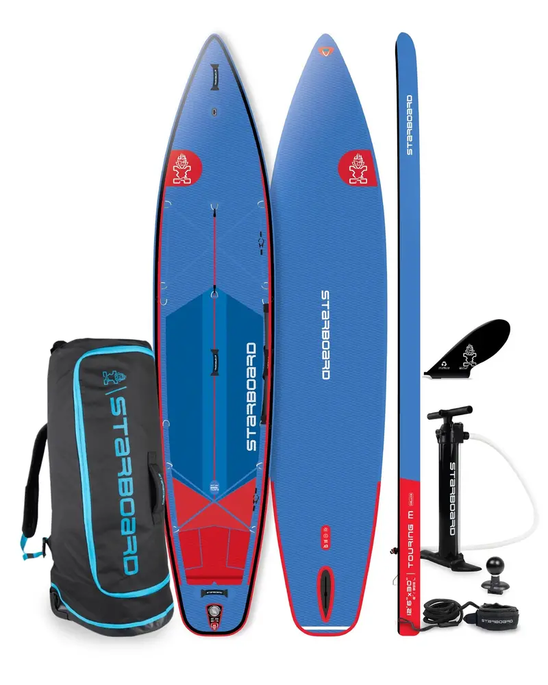 Starboard Touring Deluxe Inflatable SUP Board – 11’6″ All-Around Paddleboard