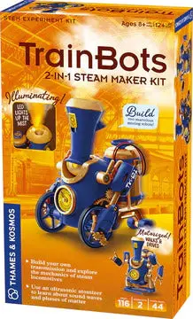 Steam-Powered Trainbot Construction Set