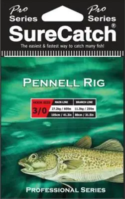 SureCatch Pro Series Pennell Rig – Pre-Tied Coarse Fishing Setup