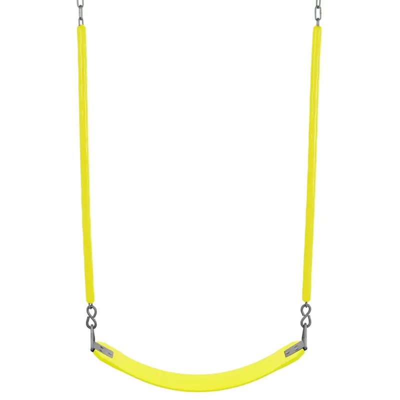 Swingan All-Age Belt Swing in Vibrant Yellow – Durable Outdoor Seat for Kids and Adults