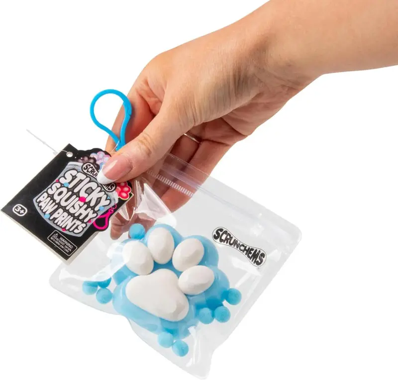Tactile Paw Print Squishies
