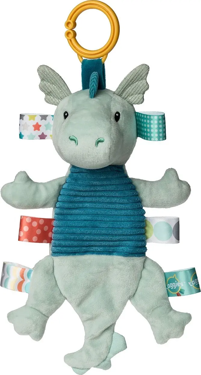 Taggies Drax Dragon Crinkle Toy