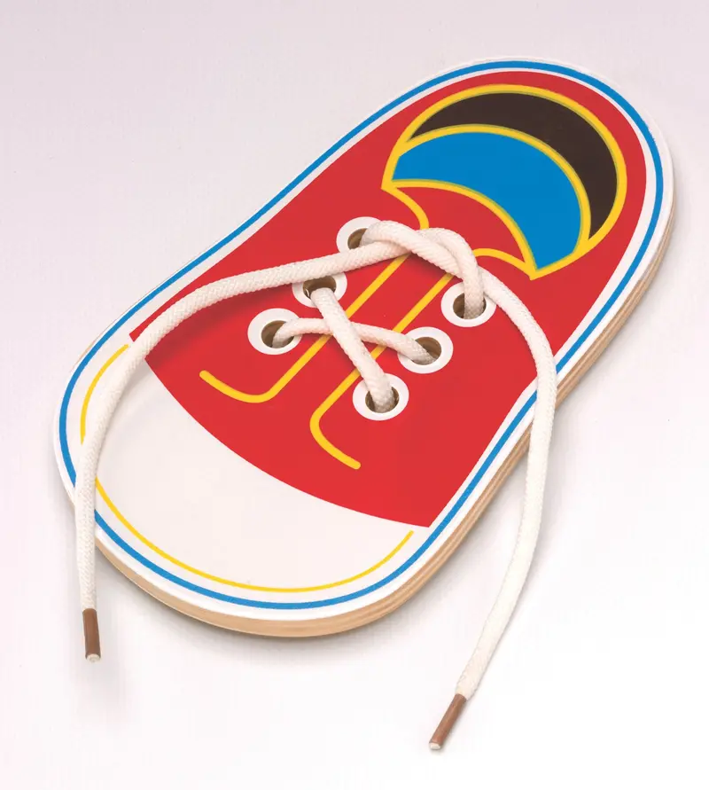 Tie Me Lacing Practice Toy for Early Learning Skills