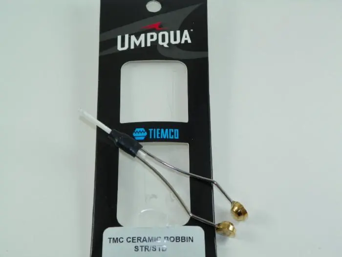 Tiemco Ceramic Bobbin – Heat-Resistant, Smooth-Thread Control Tool