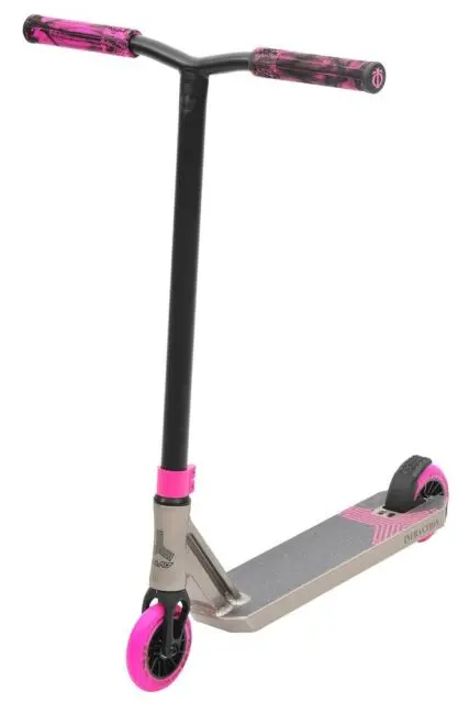 Triad Infraction Kick Scooter – Titanium Pink Frame with Smooth Ride
