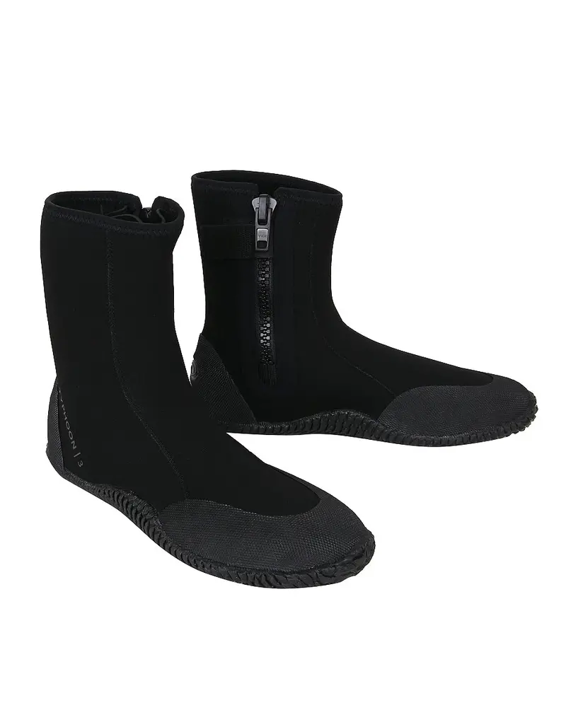 Typhoon Storm3 3mm Neoprene Watersports Boots – Black All-Purpose Foot Protection