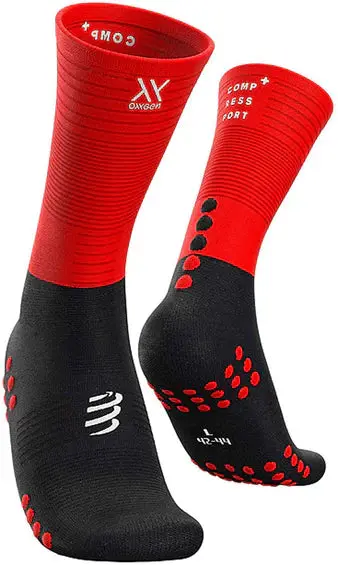Unisex Compressport Mid-Compression Ankle Socks