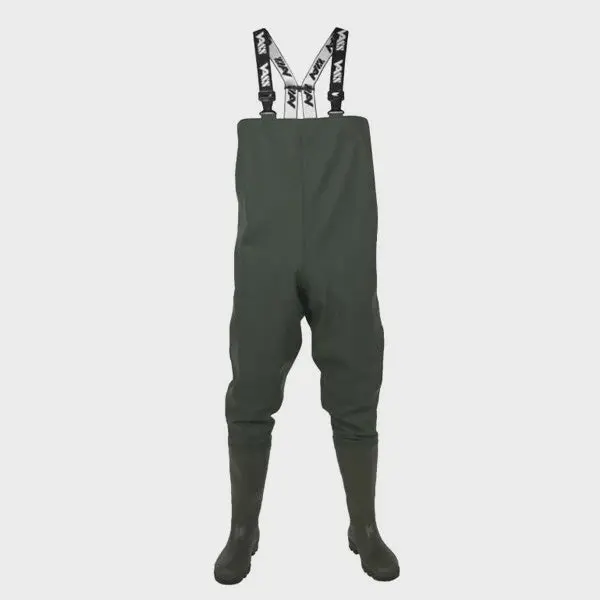 Vass 600-70 Series Studded Chest Waders for Traction