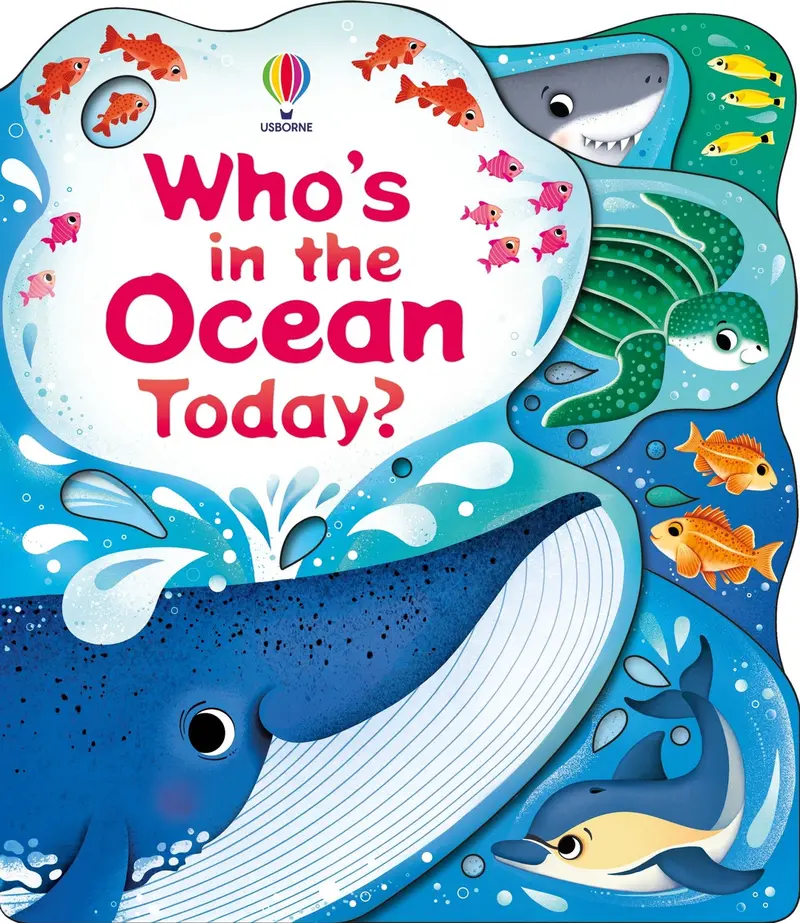 Who’s in the Ocean Today? – Underwater Creature Sound & Flip Book