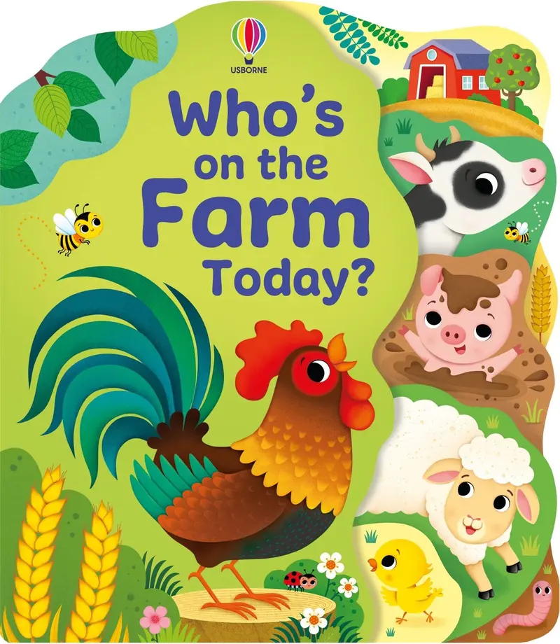 Who’s on the Farm Today? – Lift-the-Flap Animal Discovery Book