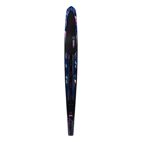 Women’s HO Carbon Omni Slalom Water Ski with Animal Binding