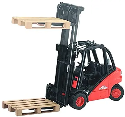 Working Forklift Toy with Pallet – Realistic Construction Playset