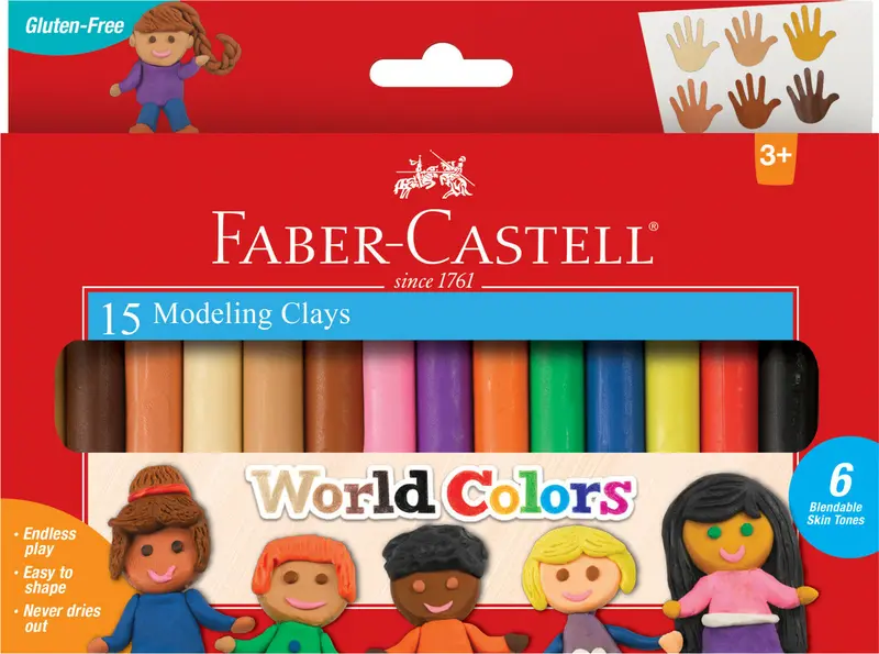 World Colors Modeling Clay Variety Pack – 15 Colors