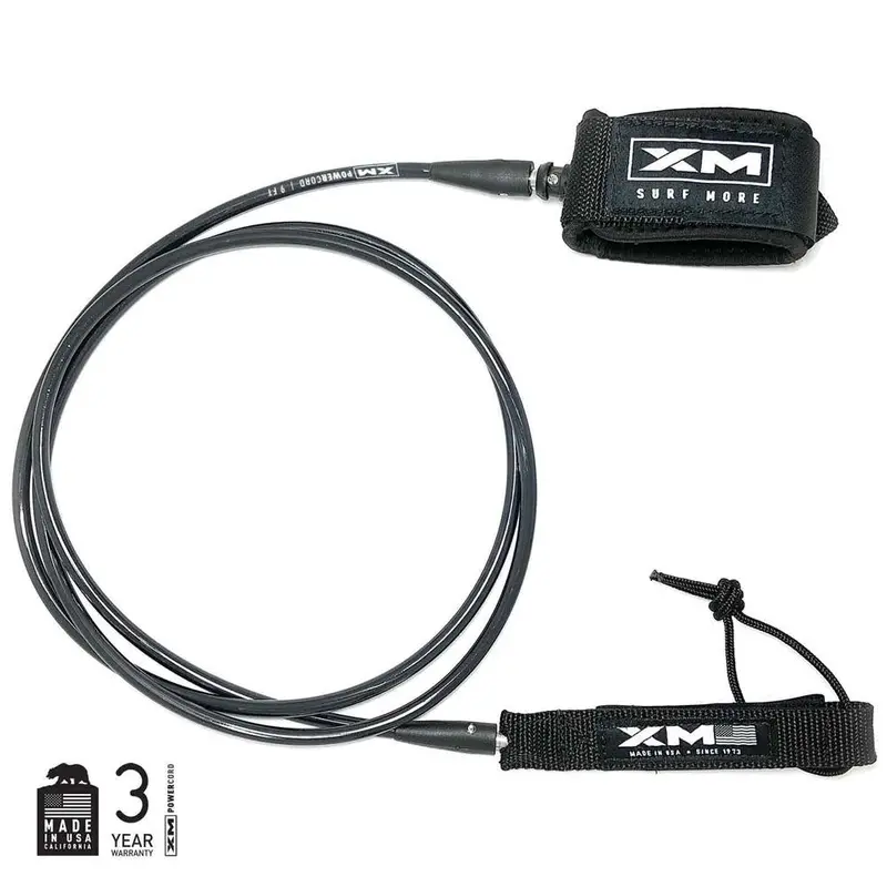 XM Surf More Standard Straight Leash – 9-Foot Reliable Surf & SUP Connection