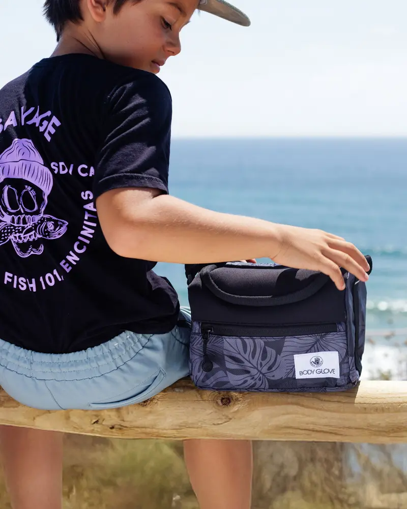 Zip-Top Insulated Lunch Tote – Charcoal Grey